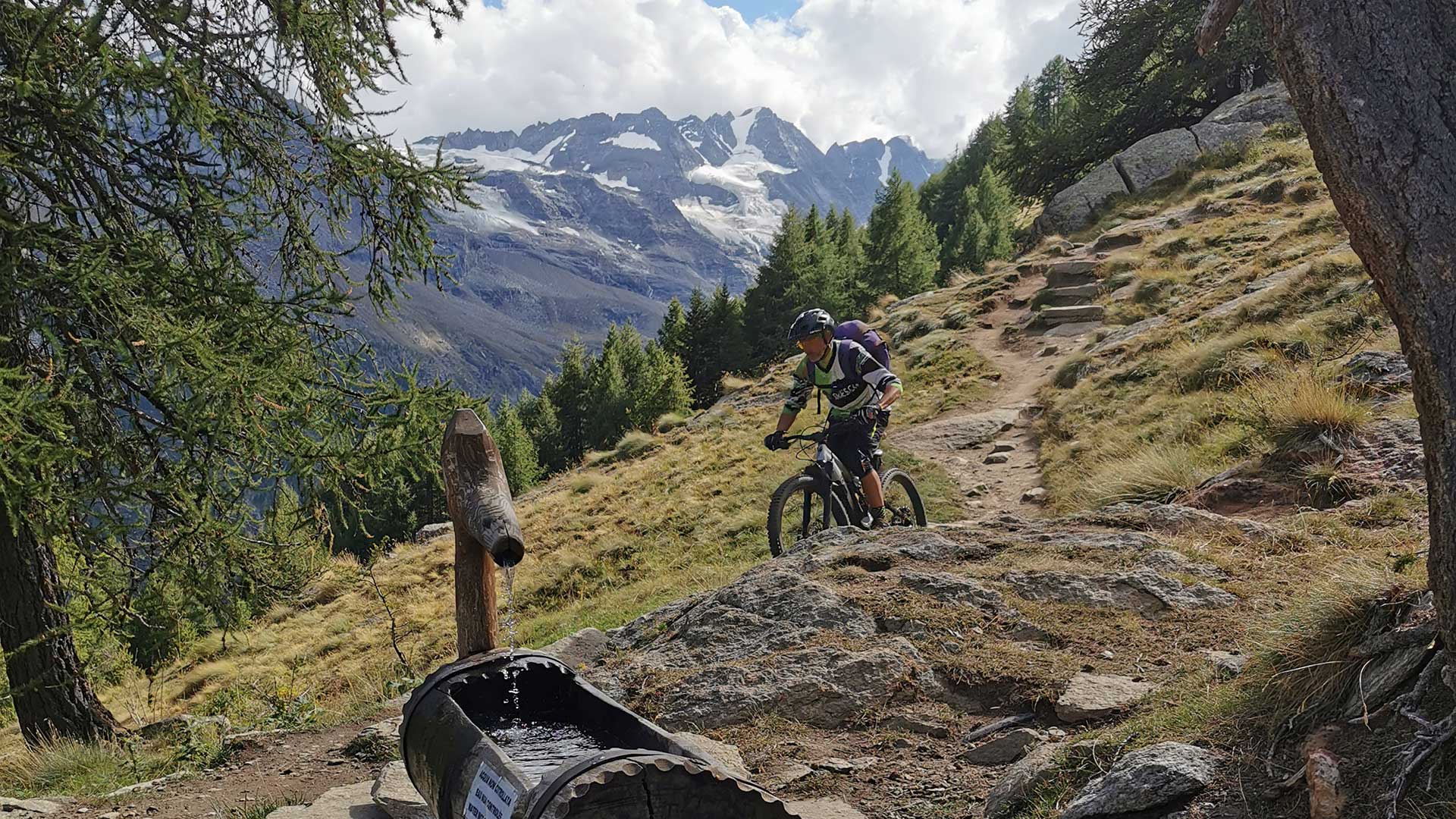 Tour Mountain bike nel Parco Nazionale del Gran Paradiso