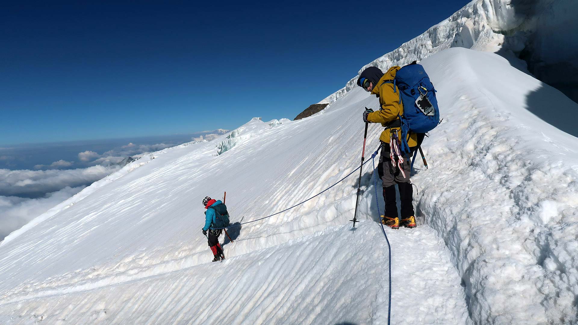 Alpinismo sul Monte Rosa Spaghetti Tour Alpinismo sul Monte Rosa Spaghetti Tour