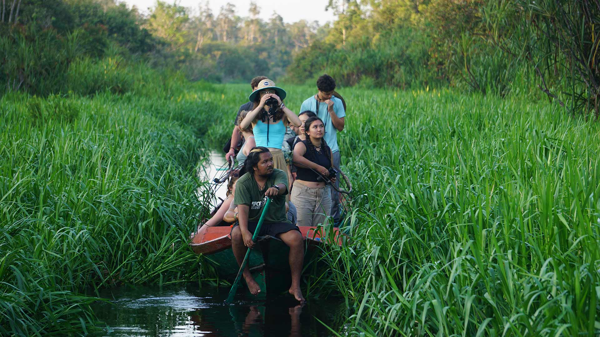 Indonesia - Borneo: Jerumbun, progetto di riforestazione e volontariato