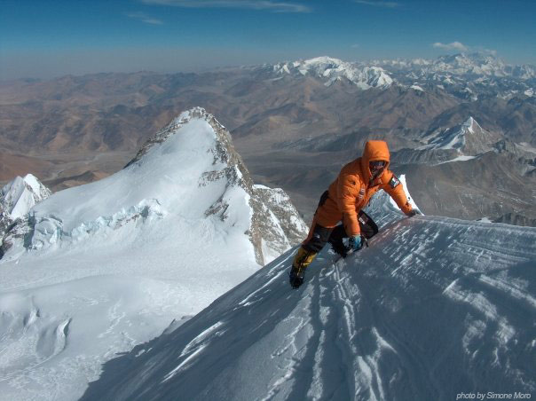 Simone Moro Tamara Lunger Manaslu invernale Simone Moro Tamara Lunger Manaslu invernale