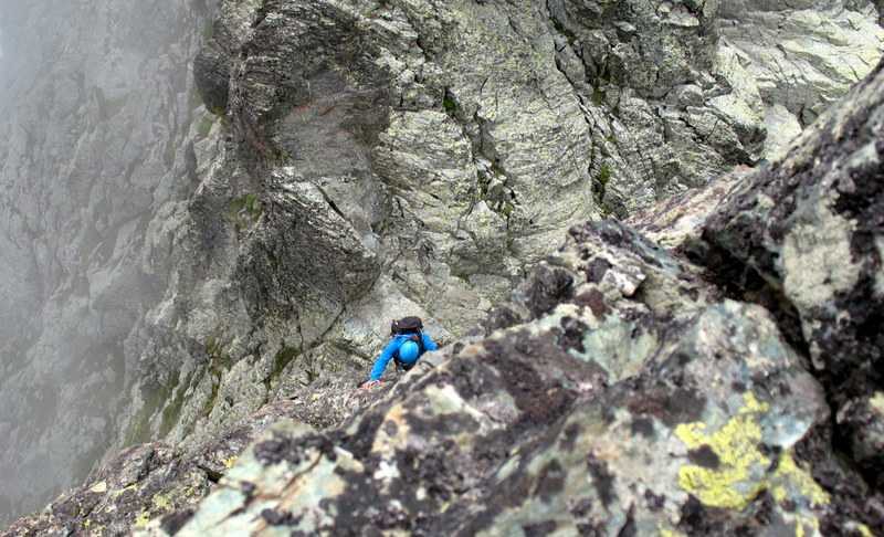 Alpinismo in Piemonte: Monviso, cresta Punta Roma Punta Udine Alpinismo in Piemonte: Monviso, cresta Punta Roma Punta Udine