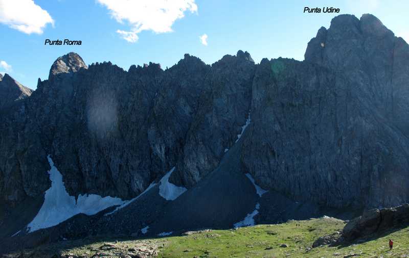 Alpinismo in Piemonte: Monviso, cresta Punta Roma Punta Udine Alpinismo in Piemonte: Monviso, cresta Punta Roma Punta Udine