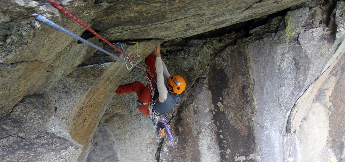 Valle Orco, Gran Paradiso: corso di arrampicata trad con guida