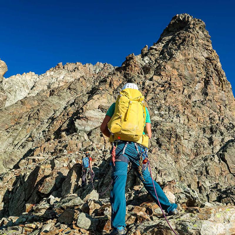 Climbing and mountaineering equipment rental