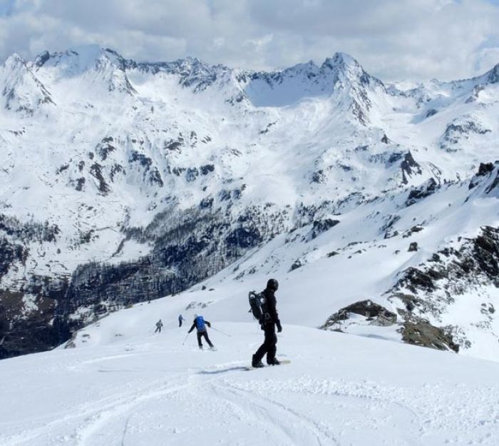 Report del Corso di Scialpinismo - Arp Vieille